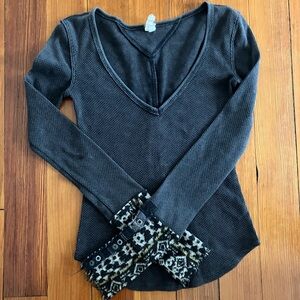 Free People Thermal Shirt